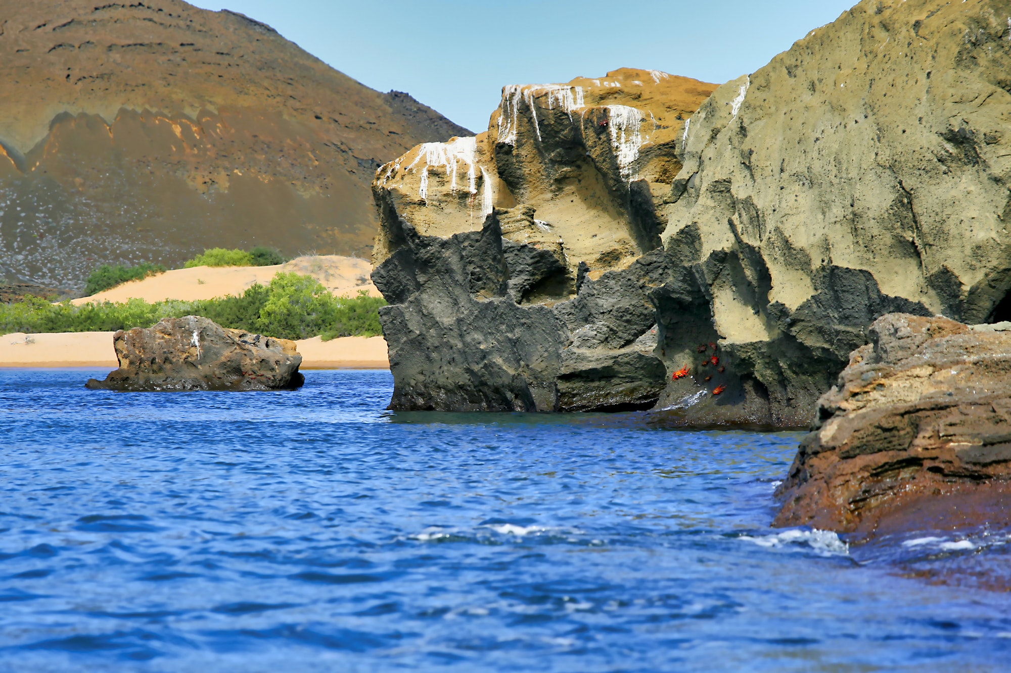 Galapagos Islands Seascape, Galapagos National Park, Ecuador